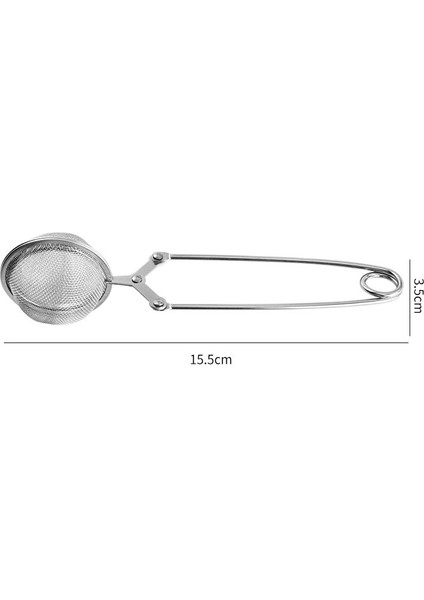 3 Paket Snap Ball Çay Filesi Demlik Çay Süzgeci (Yurt Dışından)