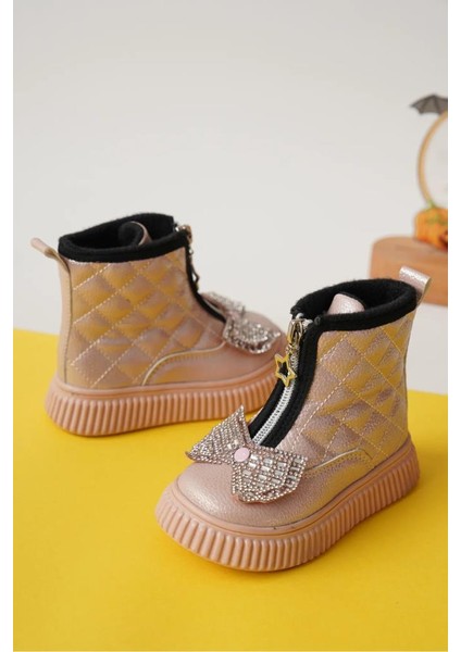 Arzen 03074 Kız Çocuk Bebe Fiyonklu Termal Bot fırsatları