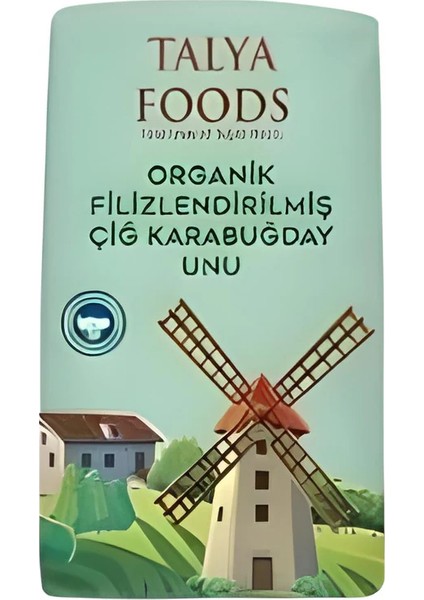 Organik Filizlendirilmiş Çiğ Karabuğday Unu
