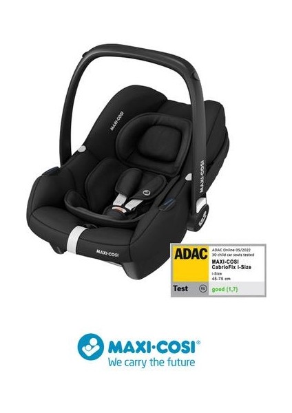 Eva-Cabriofix I-Size Otomatik Katlanan Seyahat Sistem Kompakt Bebek Arabası Gold-Black