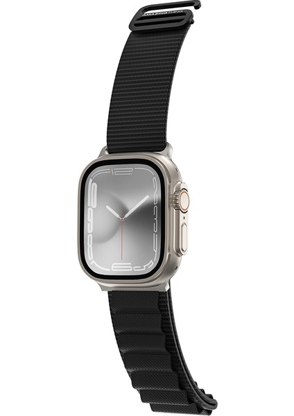 Watch Ultra 49MM Amazingthing Titan Spor Hasır Kordon Siyah indirimleri