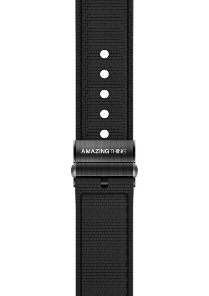 Watch 7 45MM Amazingthing Titan Swift Deri Dokulu Silikon Kordon Siyah fırsatları