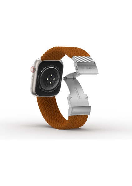 Watch 7 41MM Amazingthing Titan Weave Örgü Sport Kordon Kahverengi fiyatları