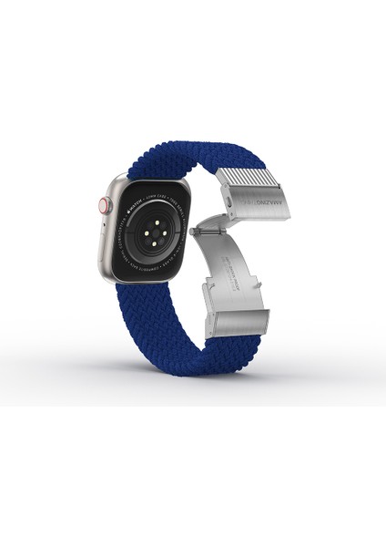 Watch 7 45MM Amazingthing Titan Weave Örgü Sport Kordon Mavi
