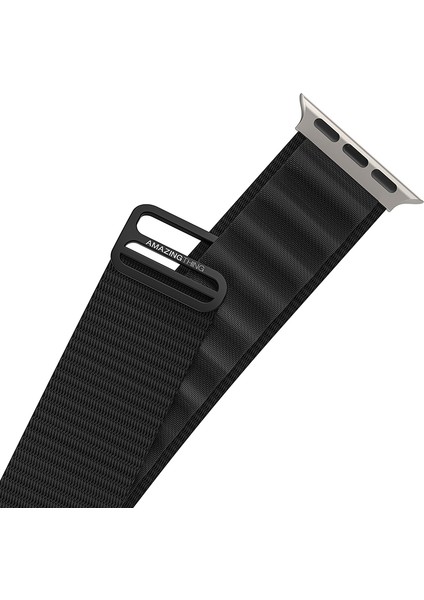 Watch 10 46MM Amazingthing Titan Spor Hasır Kordon Siyah modelleri