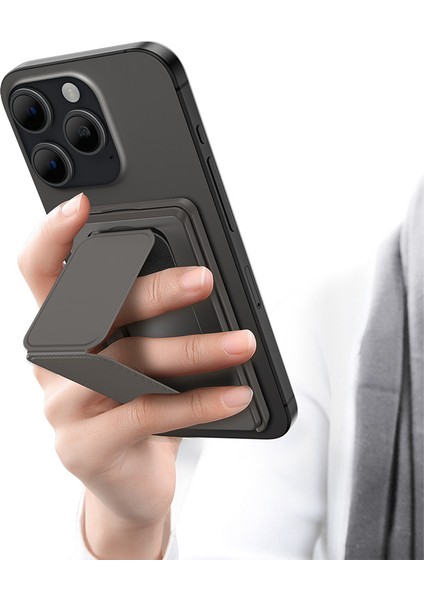 Omni Link Standlı Magnetik Kartlık Siyah
