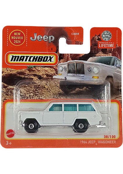 - 1964 Jeep Wagoneer - Beyaz (1/64)