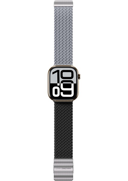 Watch 10 46MM Amazingthing Glamour Blend Hasır Kordon Siyah - Gri fiyatları