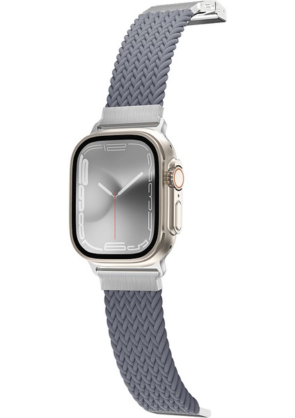 Watch 7 41MM Amazingthing Titan Weave 2.seri Sport Örgü Kordon Gri