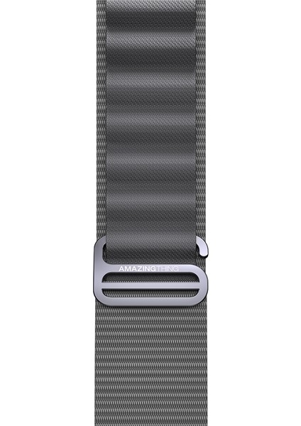 Watch Ultra 49MM Amazingthing Titan Spor Hasır Kordon Gri modelleri