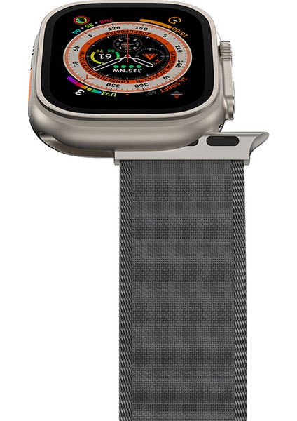Watch Ultra 49MM Amazingthing Titan Spor Hasır Kordon Gri fırsatları