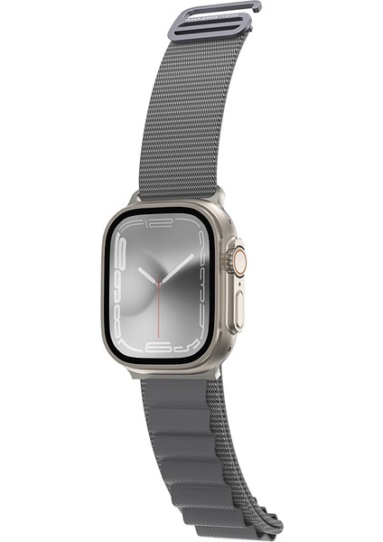 Watch Ultra 49MM Amazingthing Titan Spor Hasır Kordon Gri indirimleri