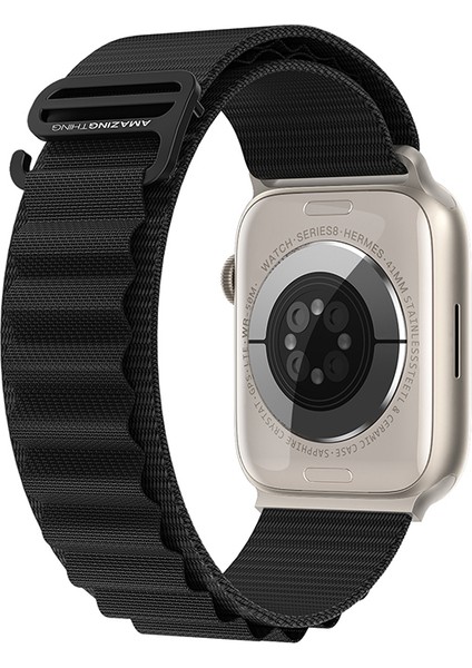Watch 40MM Amazingthing Titan Spor Hasır Kordon Siyah