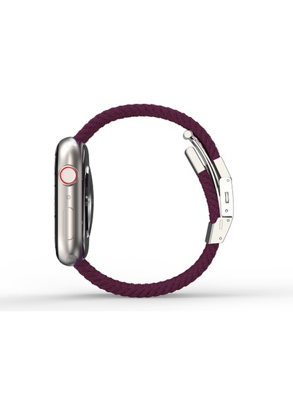 Watch 10 42MM Amazingthing Titan Weave Örgü Sport Kordon Mor modelleri