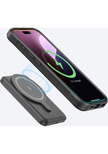 iPhone 16 Pro Max Kılıf Magsafe Özellikli 1500D Aramid Fiber Amazingthing Titan Max Serisi Siyah