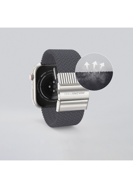 Watch 7 45MM Amazingthing Titan Weave 2.seri Sport Örgü Kordon Gri modelleri