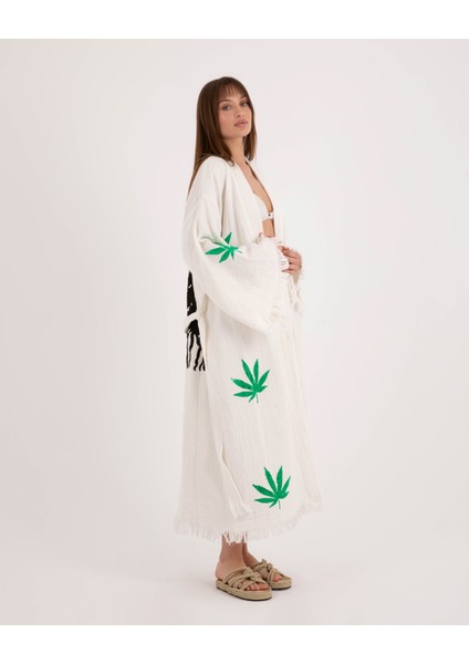Bornoz ,Plaj Kıyafeti,Kimono , Kaftan ,Sabahlık& Çok amaçlı kullanım & Bob Marley Baskılı