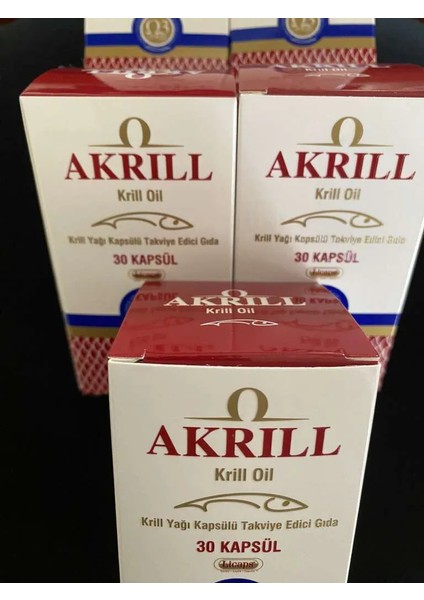 Akrıll Krill Oil 30TABLET (10LU) fiyatları