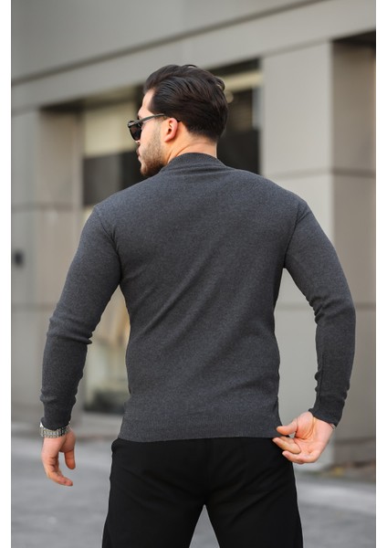 Erkek Yarım Balıkçı Yaka Triko Kazak fırsatları