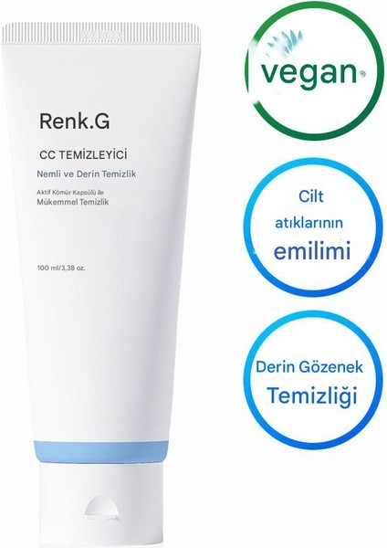 K-Beauty CC Cleanser Derinlemesine Yüz Temizlik Kremi 100 ml