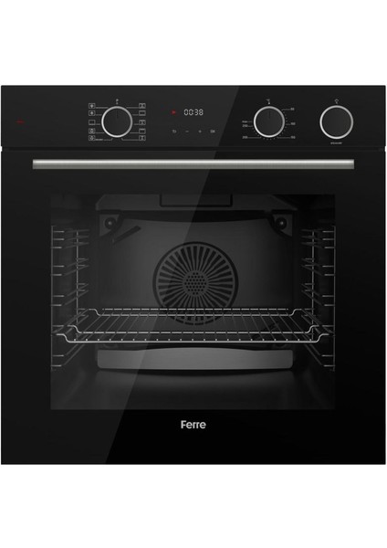 Steamart & Fryart Serisi Buharlı Pişirme Siyah 3'lü Ankastre Set ( XE64CS-NT025-D063 )