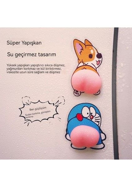 Kapı Çarpışma Önleyici Çıkartma Araba Sevimli Kıç Silikon Çarpışma Önleyici Şerit Kapı Açma Çizilme Önleyici Çıkartma (Yurt Dışından) fiyatları