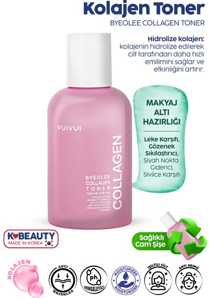 Kolajen Kore Tonik Canlandırıcı Azaltıcı Onarıcı 130 Ml