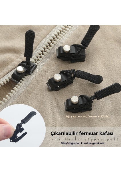 Fermuar Onarım Metal Fermuar Sırt Çantası Giysiler Çıkarılabilir Fermuar (Yurt Dışından) modelleri