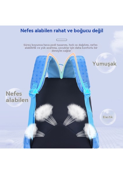 Çocuk Okul Çantaları, 1-3. Sınıf Erkek ve Kız Çizgi Film Sevimli Yük Azaltıcı Hafif Omurga Koruyucu Ilkokul Öğrencileri Sırt Çantası (Yurt Dışından) fiyatları
