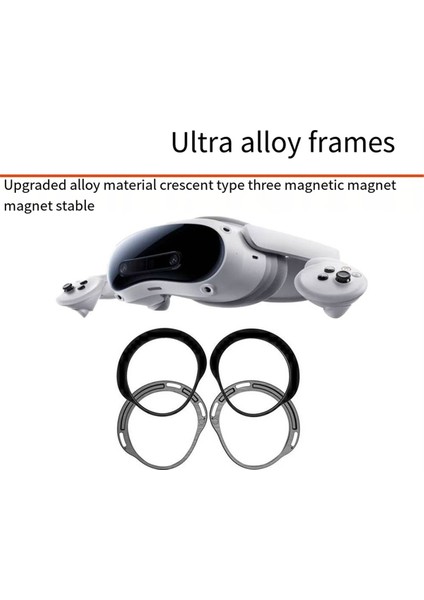 Vr Gözlük Çerçevesi Pico4 Ultra All-In-One Manyetik Gözlük Çerçevesi Oyun Alaşımlı Gözlük Çerçevesi Için Uygundur (Yurt Dışından) fiyatları