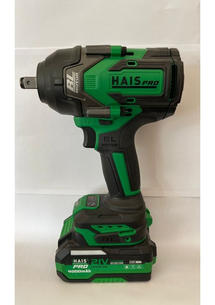 Haispro RB-810 Profesyonel Darbeli Somun Sıkma 1100 Nm 21 V 4.0 Ah