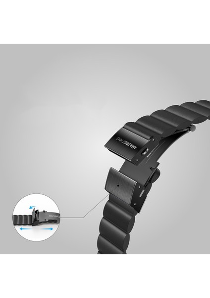 Apple Watch Serisi 38/40/41/42/44/45/49MM Uyumlu Amazing Thing Glamour Sense Deri Kordon Siyah modelleri
