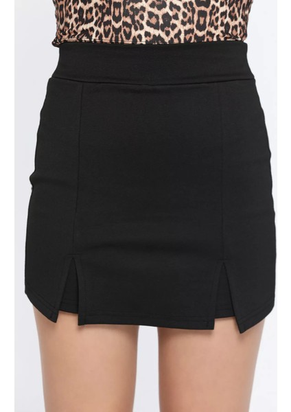 Çift Yırtmaçlı Şort Etek fırsatları