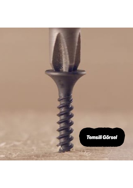 Mıknatıslı Yıldız Ph2 Bits Uç 100 mm 10'lu Set Kutulu Manyetik 1/4" Matkap Ucu 10 cm Uzunluk