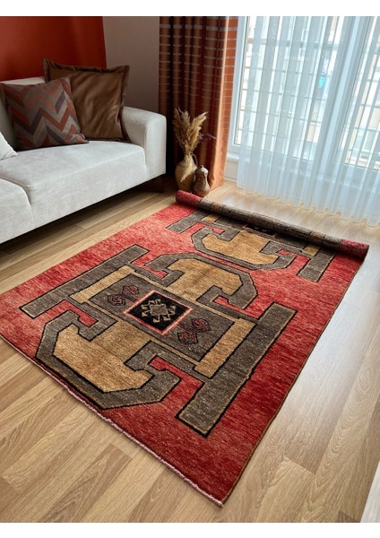 134 x 217 cm Ender Desenli Harika Kondisyonlu El Dokuma Antik Kilim indirimleri