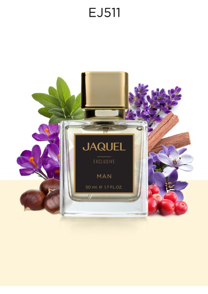 EJ511 Exclusive Erkek Parfüm 50ml, Baharatlı, Pembe Biber, Lavanta, Kestane, Sedir Ağacı modelleri