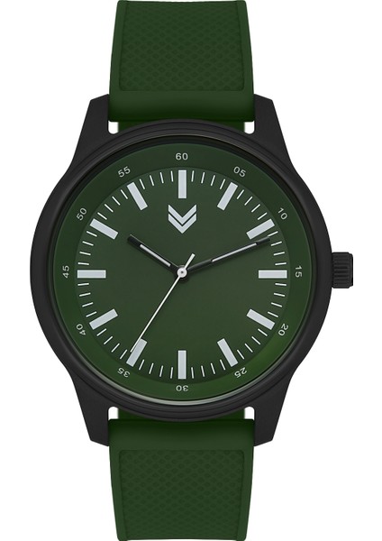 Erkek Kadın Spor Kol Saati Siyah Yeşil HM-3002MA-3