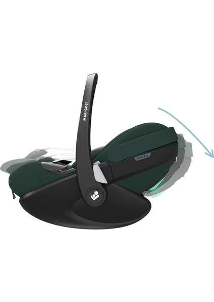 Oxford-Pebble 360 Pro Çift Yönlü Seyahat Sistem Bebek Arabası Twillic Green