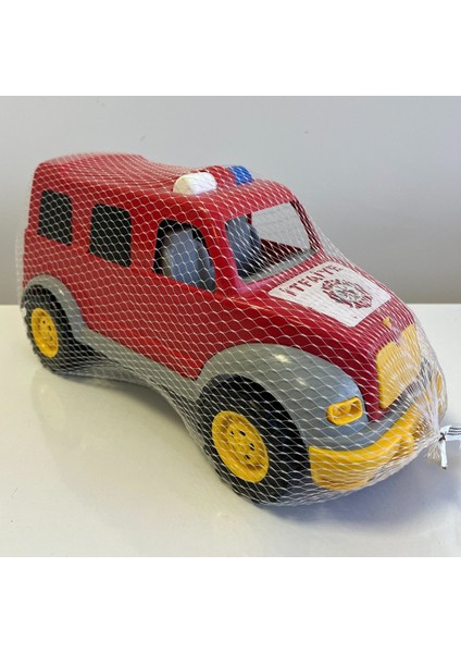 Kırmızı Renkli Itfaiye Arabası | 27X14 cm | Mavi Su Dünyası
