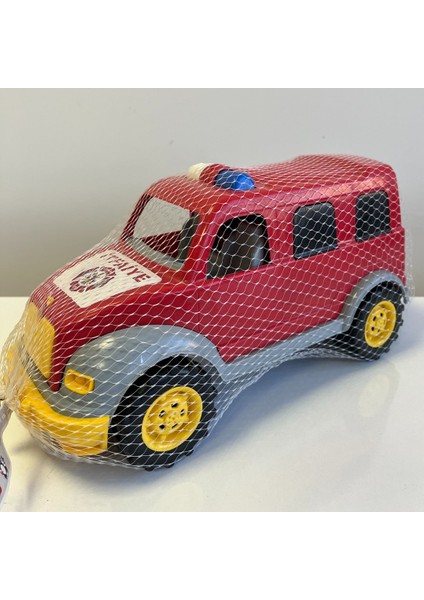 Kırmızı Renkli Itfaiye Arabası | 27X14 cm | Mavi Su Dünyası fiyatları