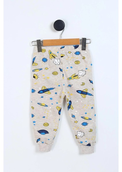 Erkek Çocuk Şardonlu Pijama Takımı Gezegen Baskılı Şardonlu Erkek Çocuk Pijama Takım fiyatları