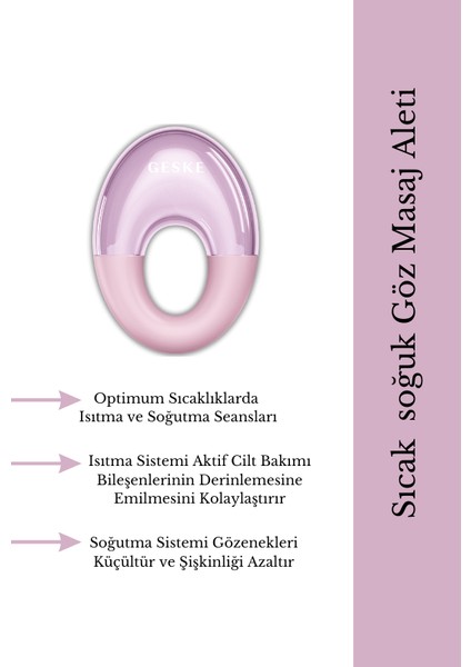 Soğutma ve Isıtmalı LED Terapili, Yüz Maskesi ve Temizleme 5'li Bakım Seti