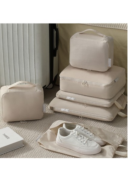 Lıcorıce Seyahat Saklama Çantası Altı Parçalı Sıkıştırma Düzenleyici (Yurt Dışından) fiyatları