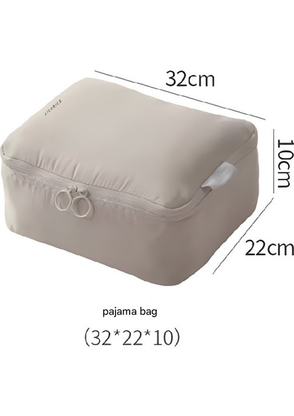 Lıcorıce Seyahat Saklama Çantası Altı Parçalı Sıkıştırma Düzenleyici (Yurt Dışından) indirimleri