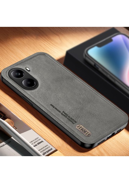 Poco X7 Pro Retro Pu Araba Manyetik Emme Cep Telefonu Kılıfı (Yurt Dışından)