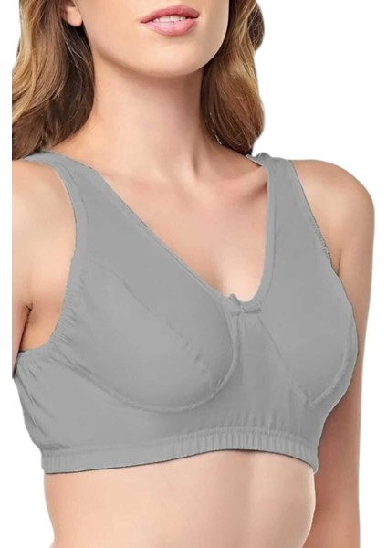 Kadın Pamuklu Penye Yarım Atlet 3 Adet fırsatları