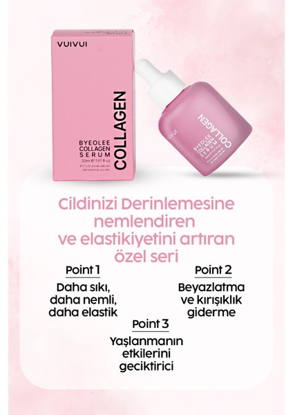 Kolajen Kore Serum Botoks Etkili Cilt Hücrelerini Yenileyici Dolgunlaştırıcı Ve Sıkılaştırıcı 30 Ml