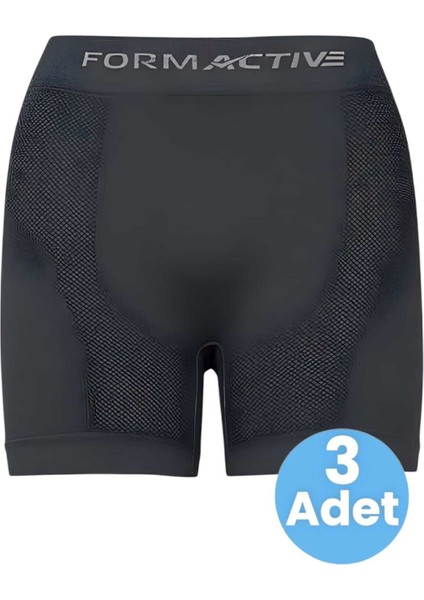 Erkek Dikişsiz/seamless Nefes Alabilen Boxer 3 Adet