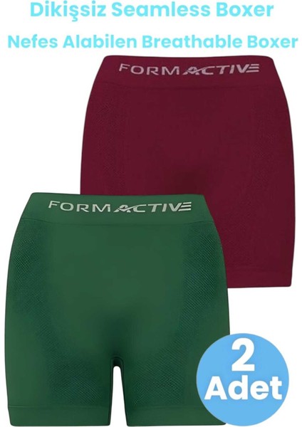 Erkek Dikişsiz/seamless Nefes Alabilen Boxer 2'li Set fırsatları