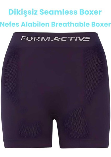 Erkek Dikişsiz/seamless Nefes Alabilen Boxer